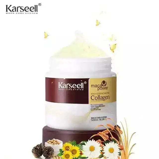 Karseell Collagen Hair Treatment Collagen Hair Mask Essence for Dry Damaged Hair 500 ml KARSEELL
