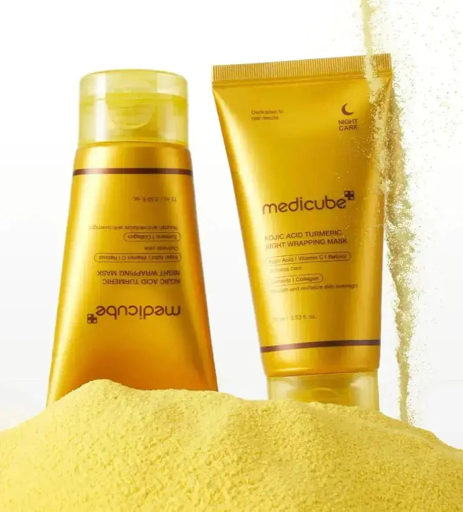 MEDICUBE Kojic Acid Turmeric Night Wrapping Mask 75 ML Medicube