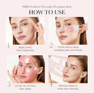 MEDICUBE PDRN Pink Caffeine Night Wrapping Mask 75 ml Medicube
