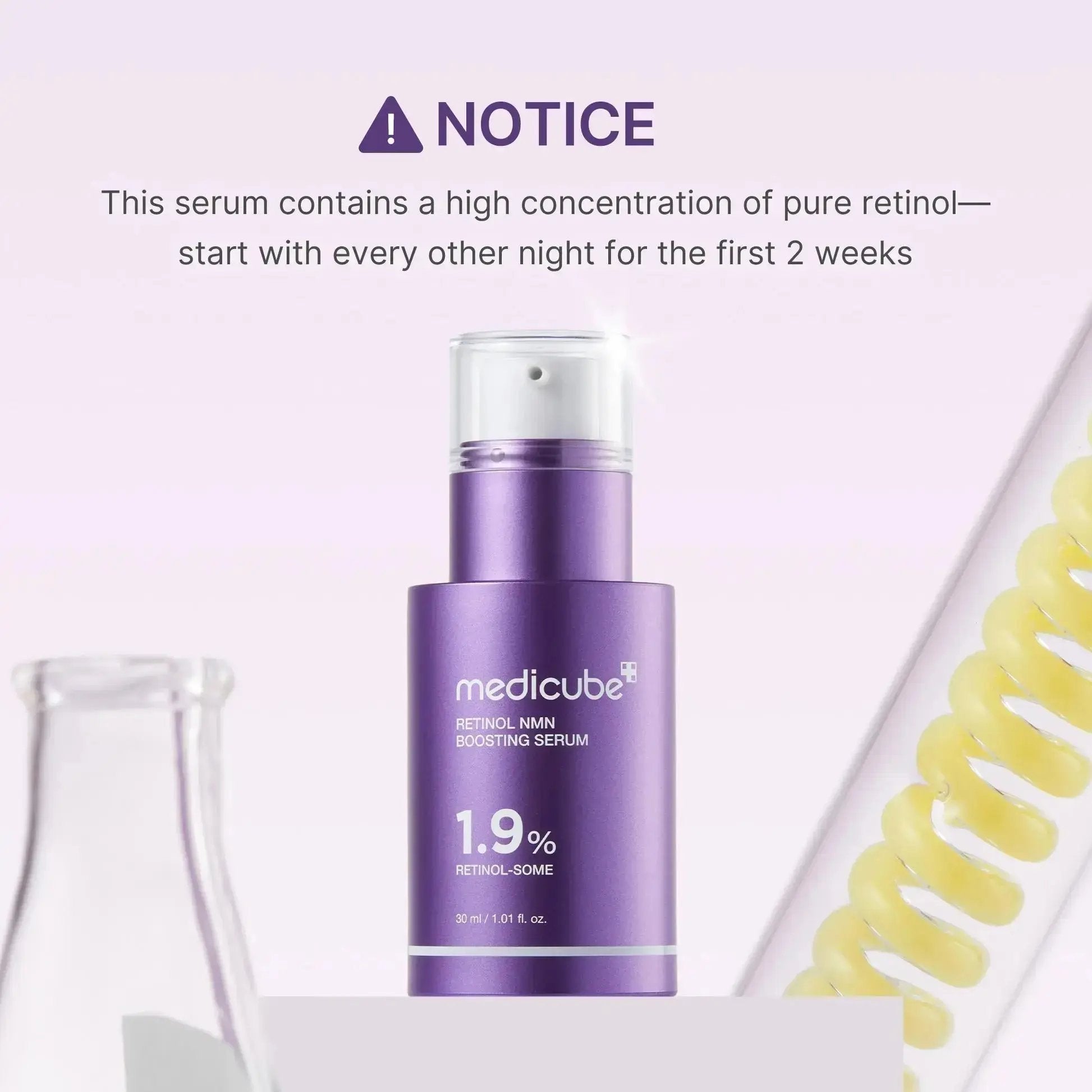 MEDICUBE Retinol NMN Radiance Booster 1.9% Serum 30 ml Medicube