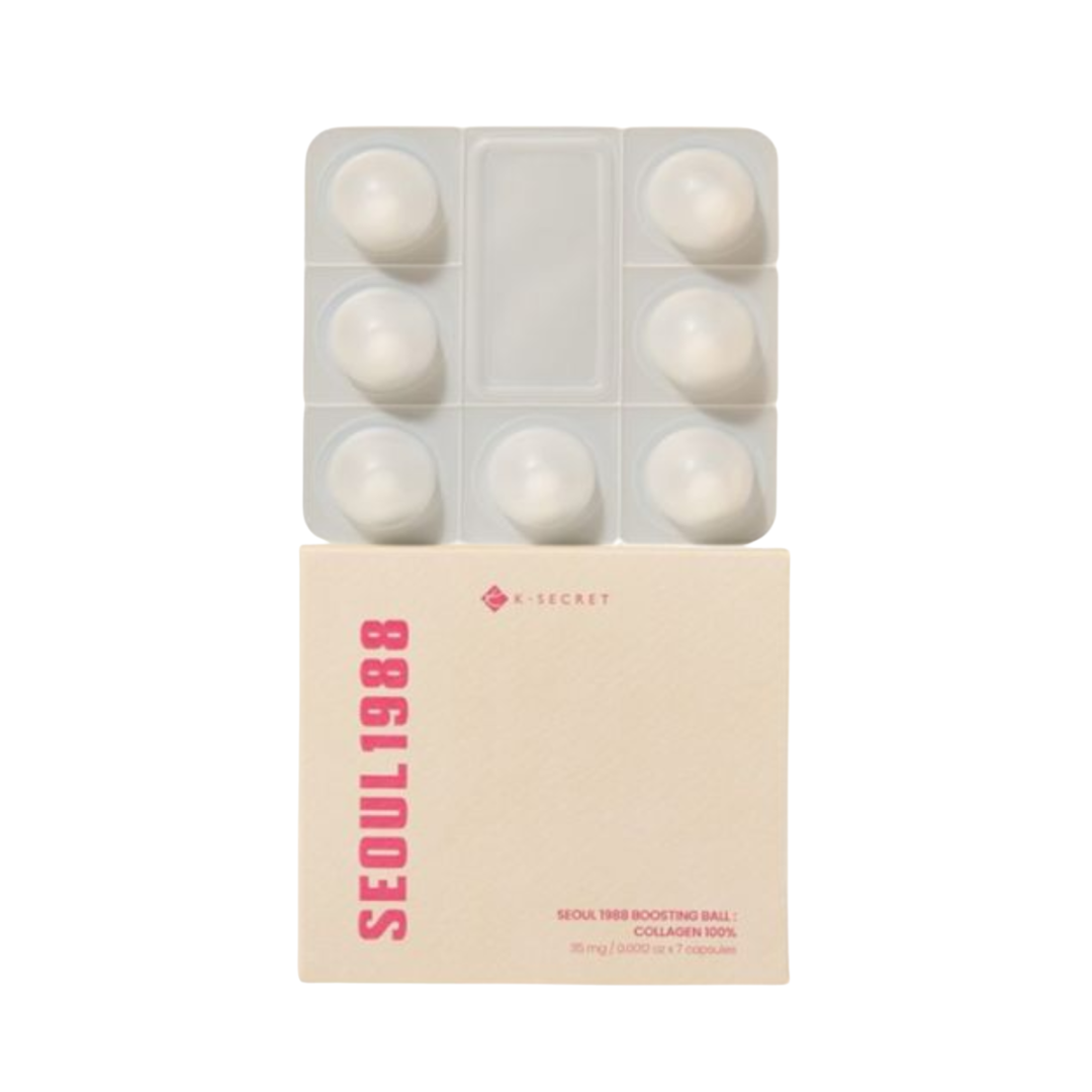 SEOUL 1988 Boosting Ball : Collagen 100% - 7 Capsules K-SECRET
