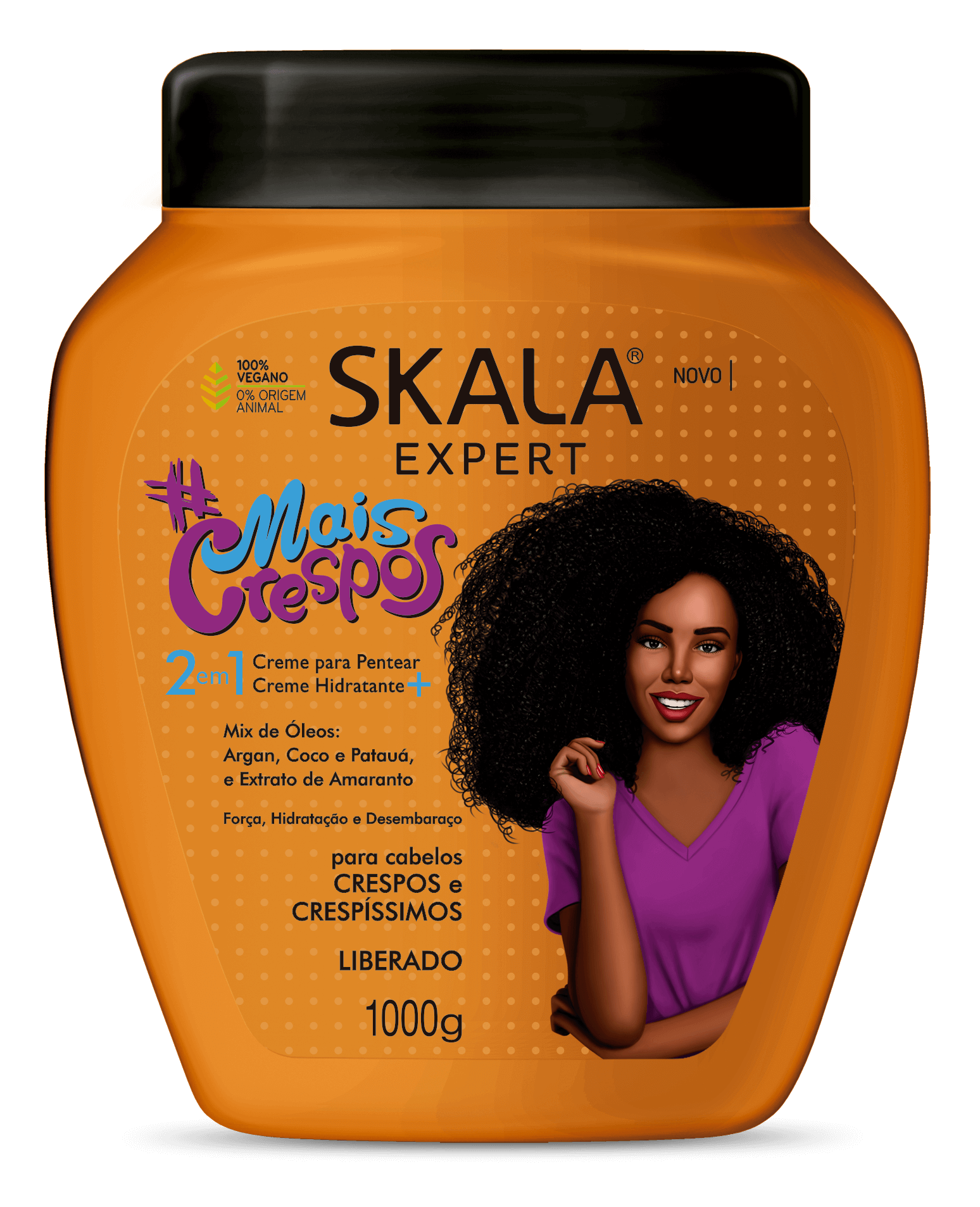 Skala Hair Treatment Cream 2in1 Mais Crespos 1000g SKALA