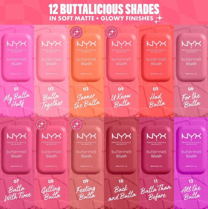 Buttermelt Blush NYX