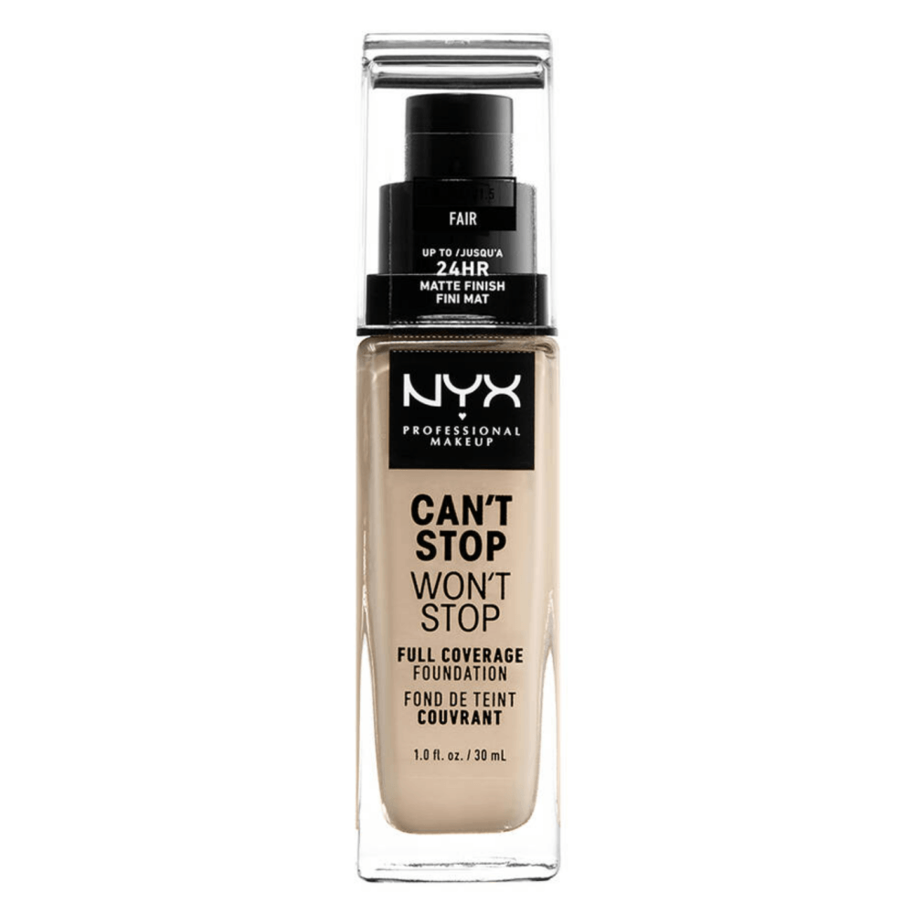 Can't Stop Won't Stop Full Coverage Foundation NYX