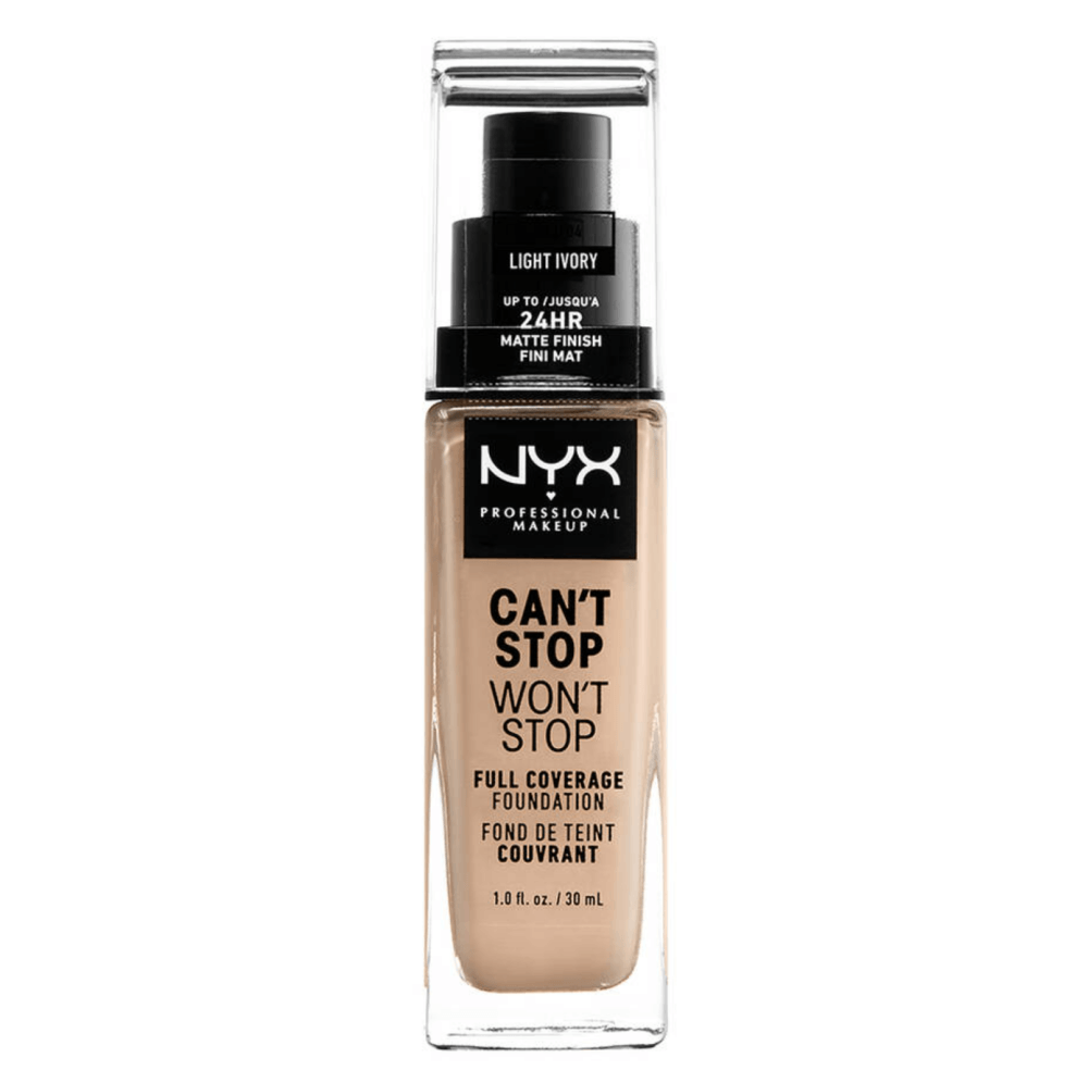 Can't Stop Won't Stop Full Coverage Foundation NYX