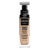 Can't Stop Won't Stop Full Coverage Foundation NYX