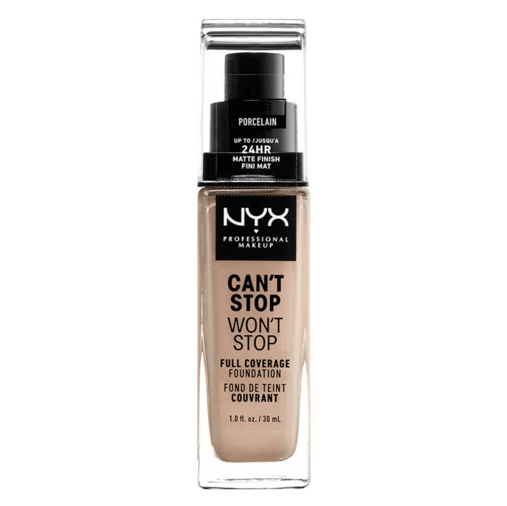 Can't Stop Won't Stop Full Coverage Foundation NYX