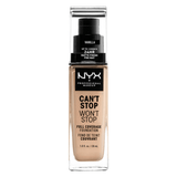 Can't Stop Won't Stop Full Coverage Foundation NYX