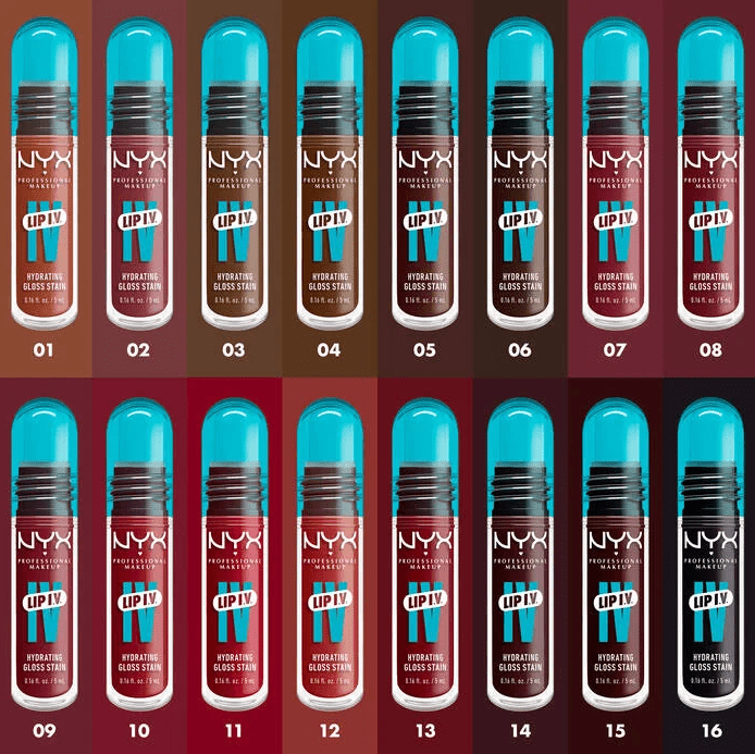 Lip I.V Hydrating Lip Gloss Stain NYX