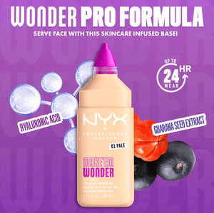 Make' Em Wonder Soft Matte Buildable Foundation NYX