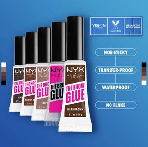 The Brow Glue Instant Eyebrow Styler Gel NYX