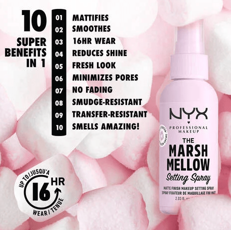 The Marshmellow Matte Setting Spay NYX