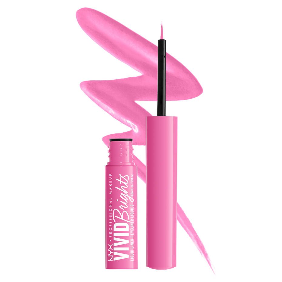 Vivid Brights Colored Liquid Eyeliners NYX