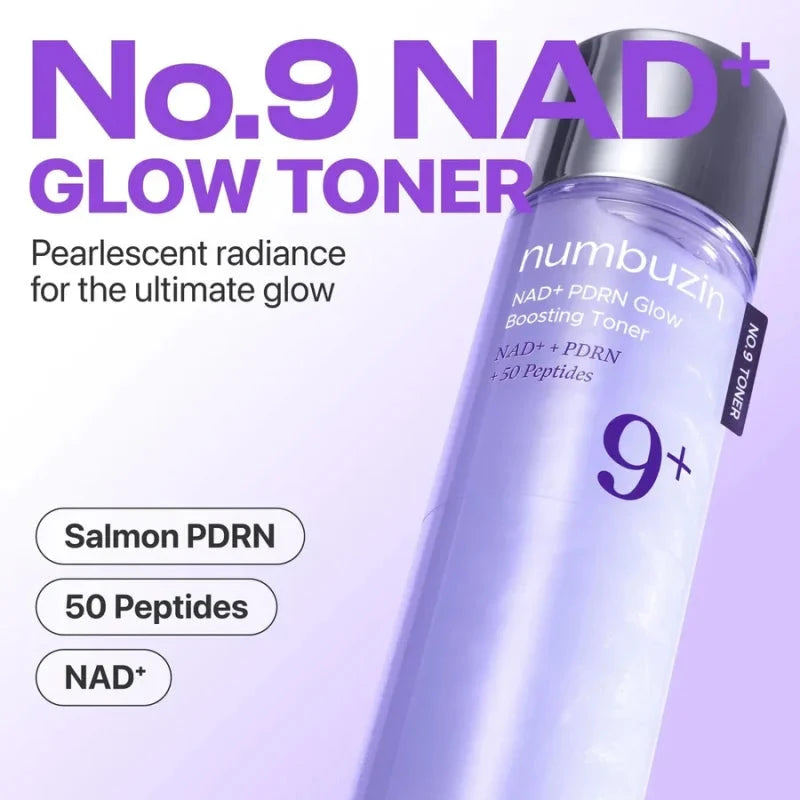 NUMBUZIN No.9 NAD+ PDRN Glow Boosting Toner 150 ML Numbuzin
