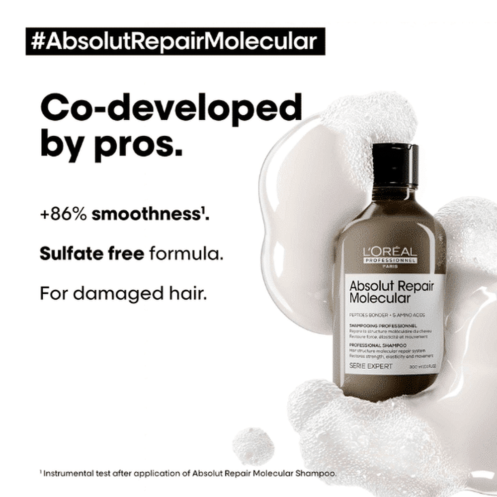 Serie Expert Absolut Repair Molecular Shampoo 300ml L'OREAL PROFESSIONNEL