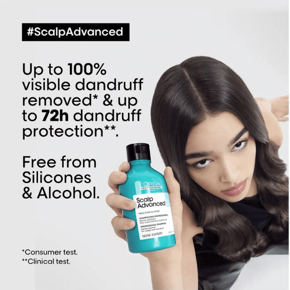 Serie Expert Scalp Advanced Anti-Dandruff Dermo-Clarifier Shampoo 300ml L'OREAL PROFESSIONNEL