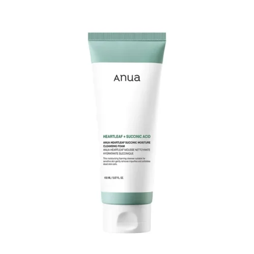 Anua Heartleaf Succinic Moisture Cleansing Foam