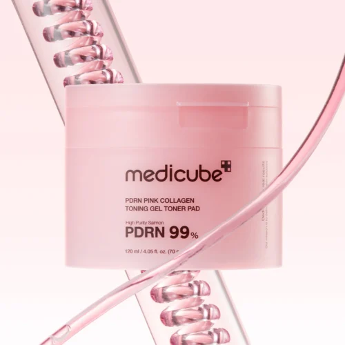 Medicube PDRN Pink Collagen Toning Gel Toner Pad 70ea
