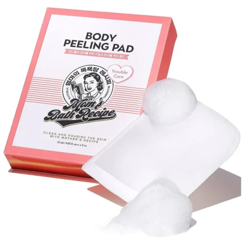 Mom's Bath Recipe Body Peeling Pad Trouble Care